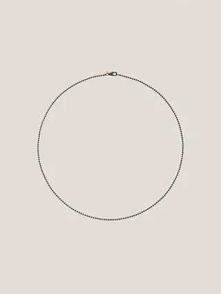 Bollicine Dodo necklace in black pvd