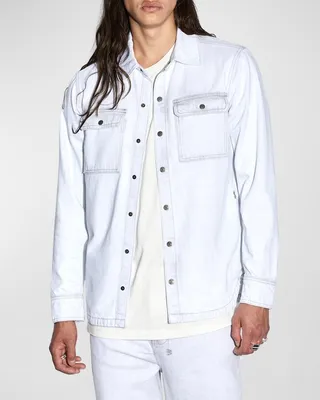 Men's Scorpio Washed Denim Sport Shirt