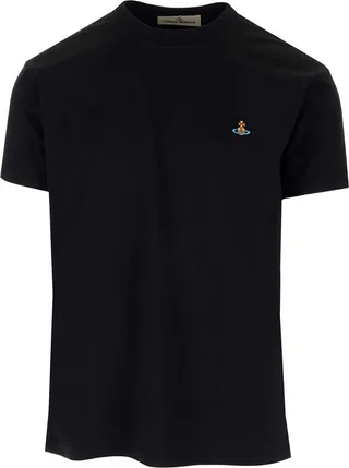 Vivienne Westwood Orb Embroidered Crewneck T-Shirt