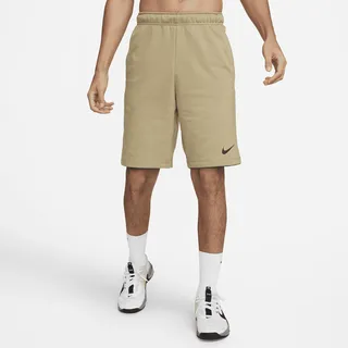 Nike Men's Dry Dri-FIT Fleece Fitness Shorts in Brown