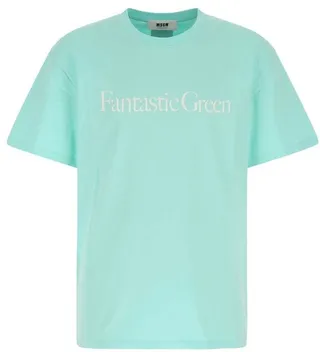 MSGM Oversized Crewneck T-Shirt