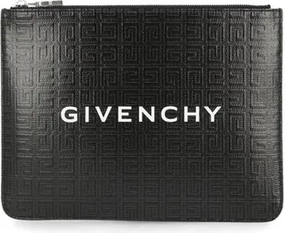Givenchy 4G Logo Printed Monogram Pouch