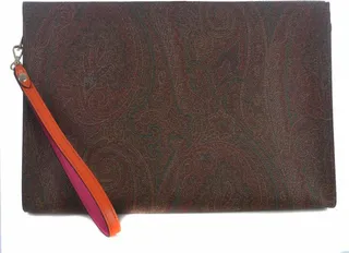 Necessaire Pochette Etro In Paisley Cotton
