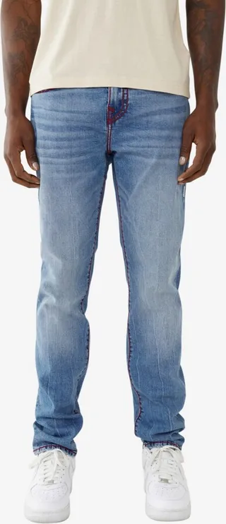 True Religion Men's Rocco Flap Super T Skinny Jeans
