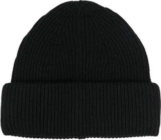 Ribbed-Knit Merino Beanie