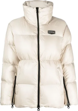 Logo-Patch Padded Jacket