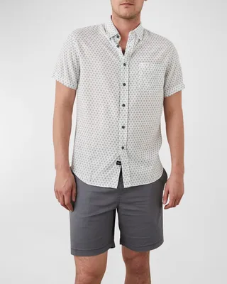 Men's Carson Patterned Sport Shirt