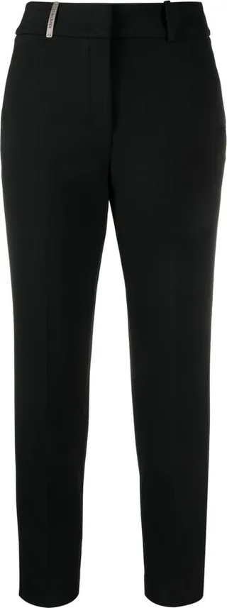 Cropped Tailored Trousers