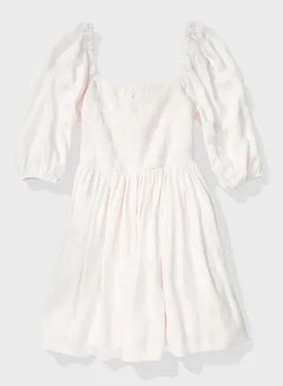 Ruched Wrap Dress