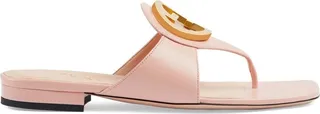 Blondie Interlocking G logo thong sandals