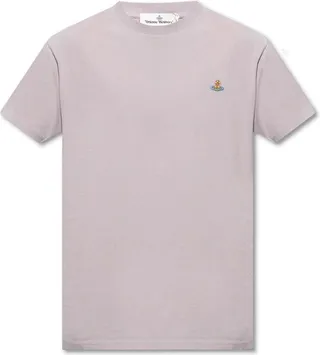 Vivienne Westwood Orb Embroidered Crewneck T-Shirt