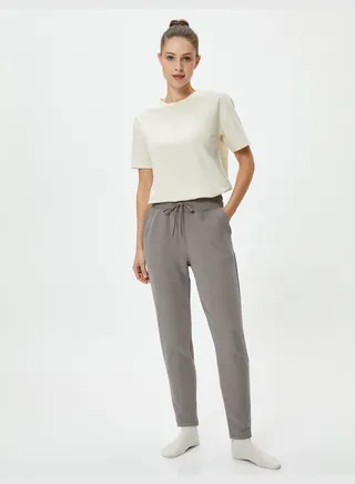 Elastic Waist Jogger Pyjama Bottom