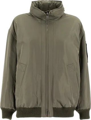 Reversible bomber jacket
