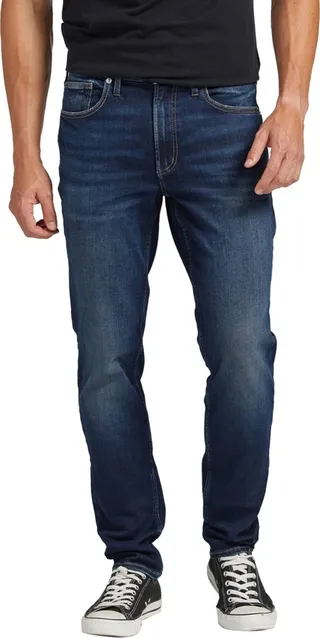 Silver Jeans Co. Men's Infinite Fit Athletic Skinny Leg Jeans