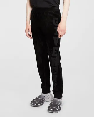 Men's Velour Logo Track Pants