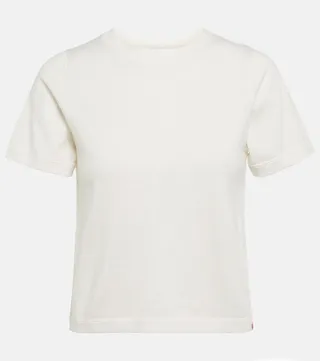 N°267 Tina cotton and cashmere T-shirt
