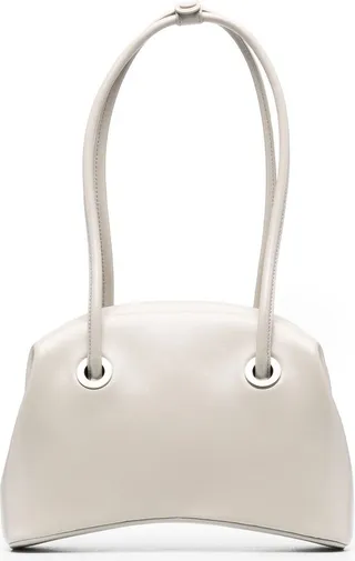 Circle Brot leather shoulder bag