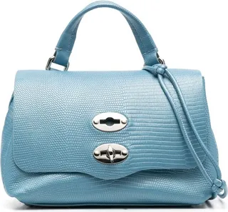Postina leather tote bag