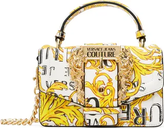 Versace Jeans Couture White & Gold Couture I Bag