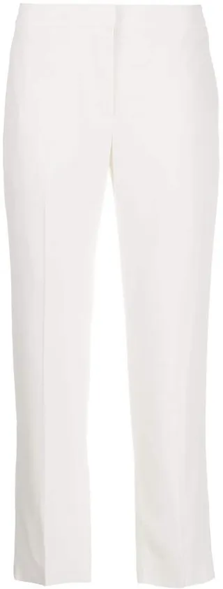 Cropped Tailored Trousers