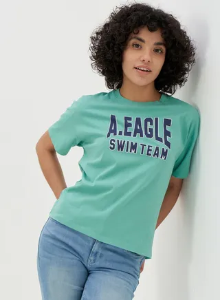 Round Neck Graphic T-Shirt