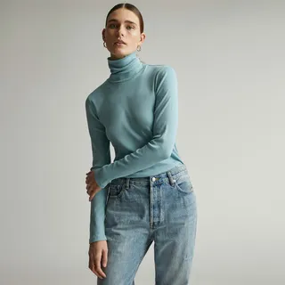 The Pima Micro-Rib Turtleneck