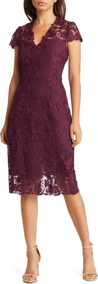 Lace Sheath Dress