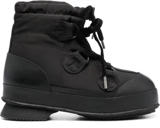 Ankle Lace-Up Fastening Boots