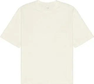 Lemaire Short Sleeve T-shirt in Cream