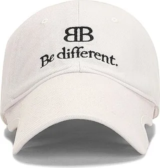 Balenciaga Be Different Cap in White