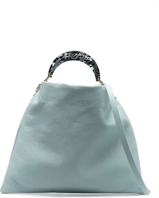 medium Venice leather tote bag