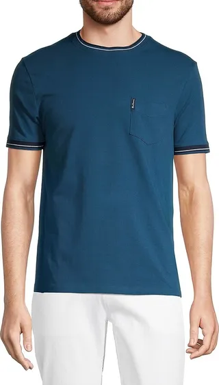 Supima Ringer Solid Hued Tee