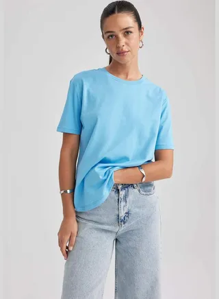 Regular Fit Crew Neck Short Sleeve T-Shirt