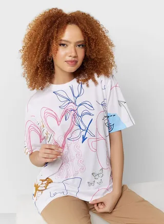 Oversized Graphic T-Shirt