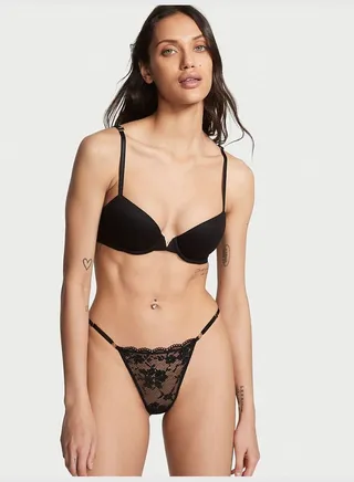 Lace Adjustable String Bikini Panty