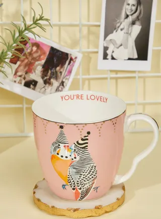 Large Parrots With Hats Mug
