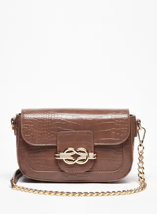 Chain Detailed Satchel