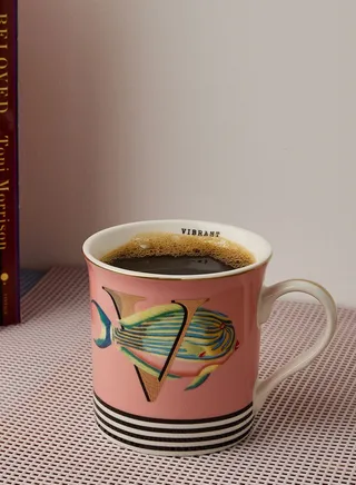 V For Vibrant Mug