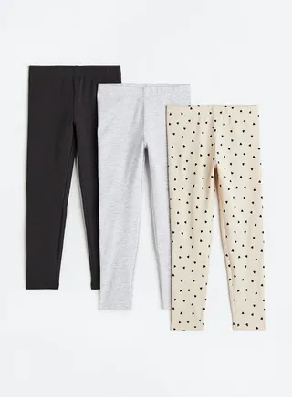 Kids 3 Pack Assorted Leggings