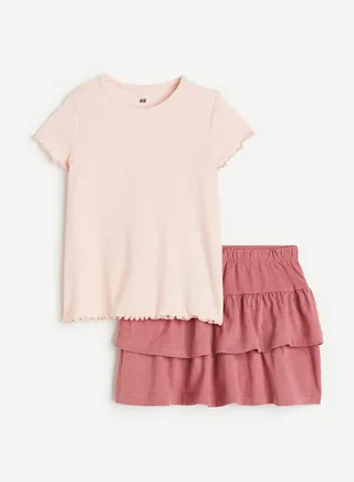 Kids 2 Piece Dress Set