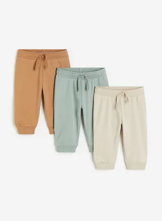 Kids 3 Pack Essential Joggers