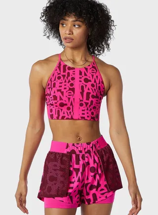 Relentless Printed Cropped Top