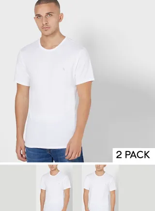 2 Pack Essential Crew Neck T-Shirt