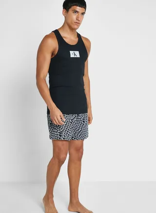 Logo Printed Short Sets