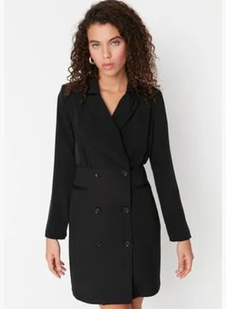 Button Detailed Dress