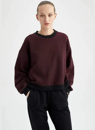 Woman Knitted Sweatshirt