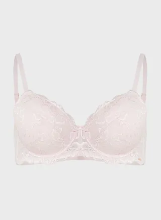 Demi Plunge Neck Bra