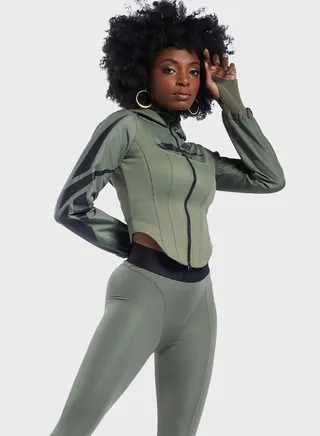 Cardi B Corset Jacket