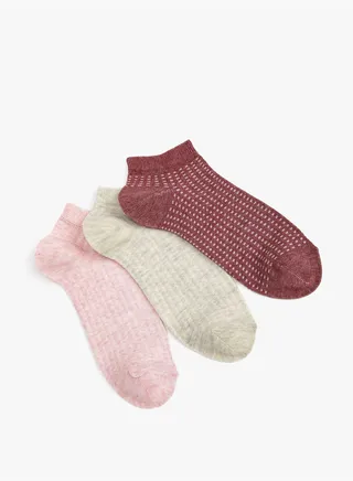 3-Pack Bootie Socks Set