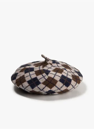 Painter Beanie Hat Patterned
